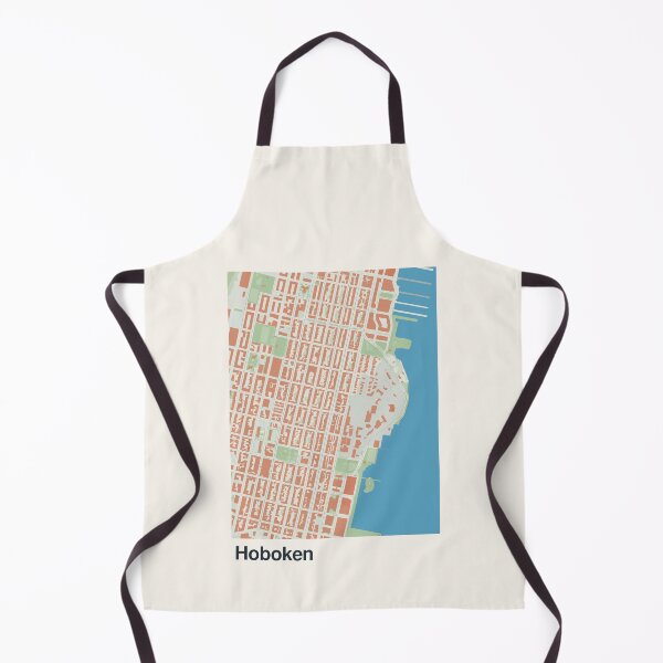 Item preview, Hoboken Minimalistic Map Art designed and sold by MapsNerd.