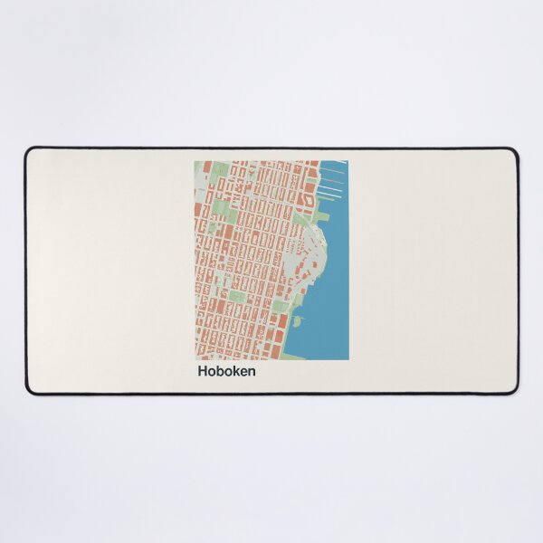 Item preview, Hoboken Minimalistic Map Art designed and sold by MapsNerd.