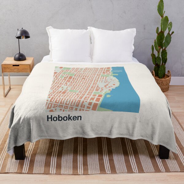 Item preview, Hoboken Minimalistic Map Art designed and sold by MapsNerd.