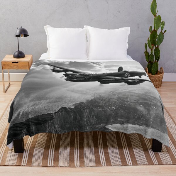 Item preview, Lancaster Above The White Cliffs Of Dover designed and sold by Skyframe Aviation.