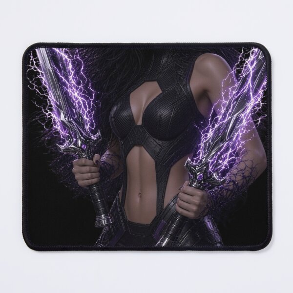 Item preview, Umbra Kineticist 2 Dark Lightning Cyberpunk Warrior designed and sold by EvolutionMerch.