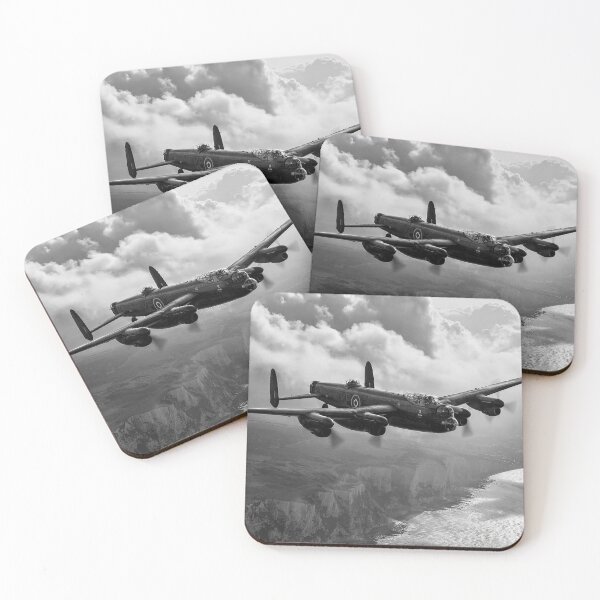 Item preview, Lancaster In Monochrome designed and sold by Skyframe Aviation.