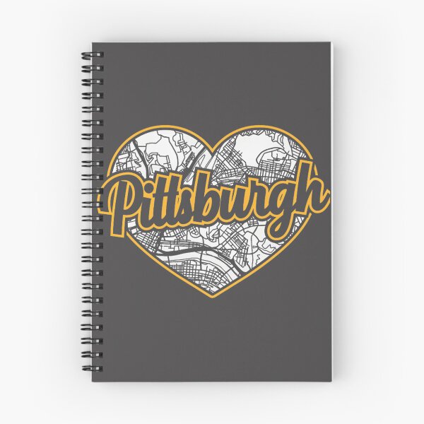 Item preview, Love Pittsburgh Sports Heart with City Map Design designed and sold by tedicuko.