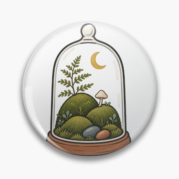 Item preview, Miniature Terrarium Under Bell designed and sold by Otakunited.