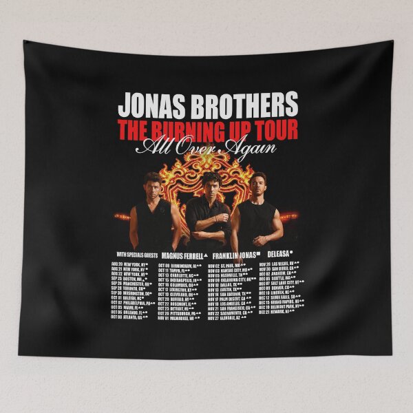 Item preview, JB Burning Up Tour All Over Again 2026 Concert Graphic designed and sold by Lexalion.