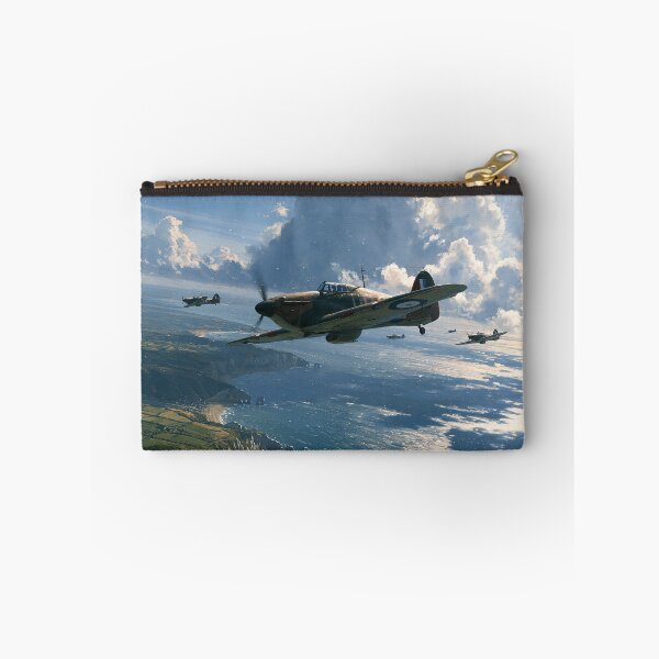 Item preview, Hurricanes Over The English Channel designed and sold by Skyframe Aviation.