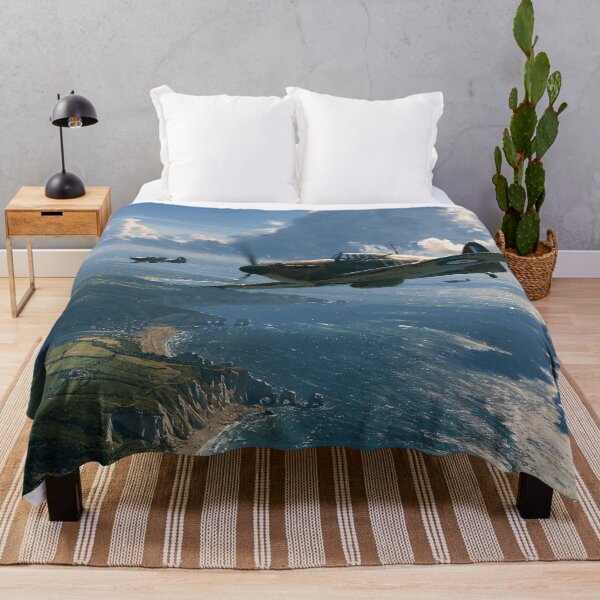 Item preview, Hurricanes Over The English Channel designed and sold by Skyframe Aviation.