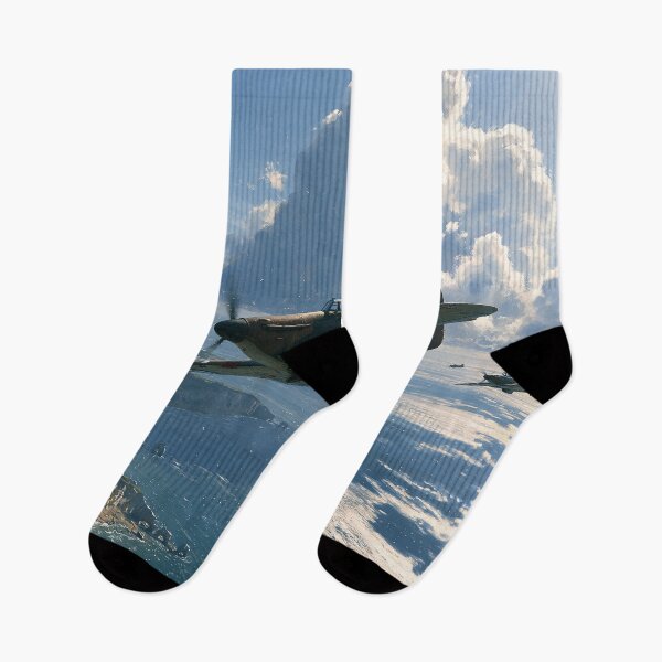 Item preview, Hurricanes Over The English Channel designed and sold by Skyframe Aviation.