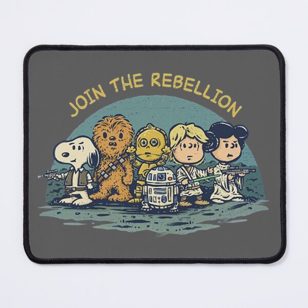 Item preview, Join The Rebellion Peanuts x Star Wars Mashup designed and sold by Bomebomst.