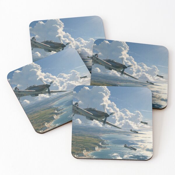 Item preview, Hurricanes Above The Channel designed and sold by Skyframe Aviation.