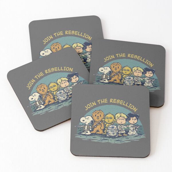 Item preview, Join The Rebellion Peanuts x Star Wars Mashup designed and sold by Bomebomst.