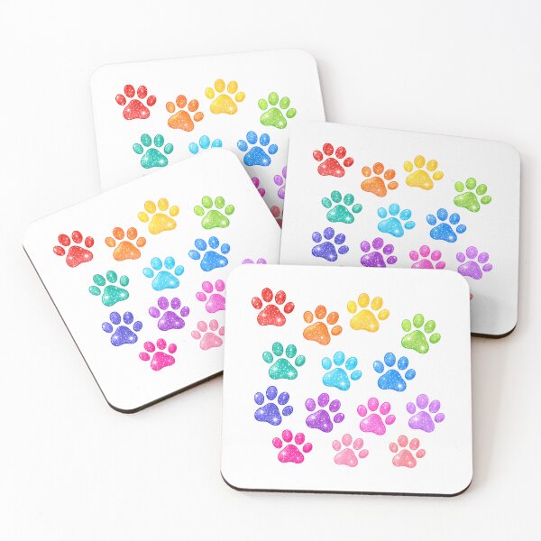 Item preview, Rainbow Cats Paws Pattern designed and sold by Madrigalleryp.