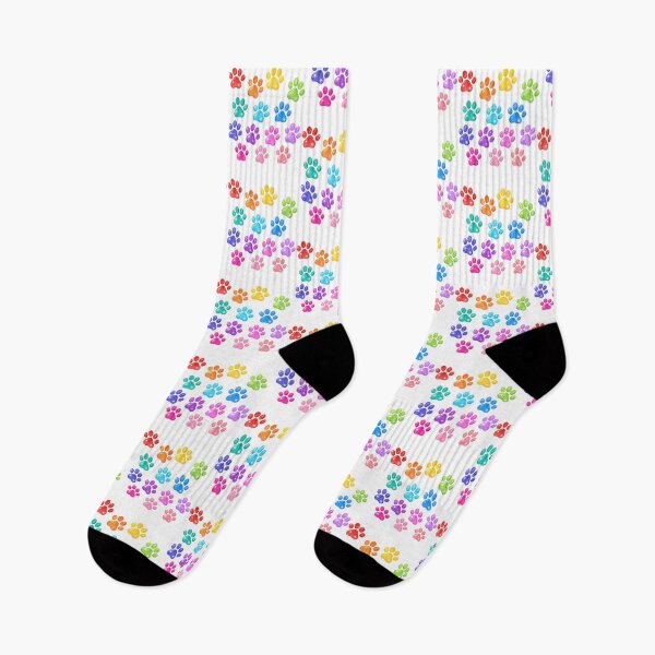Item preview, Rainbow Cats Paws Pattern designed and sold by Madrigalleryp.