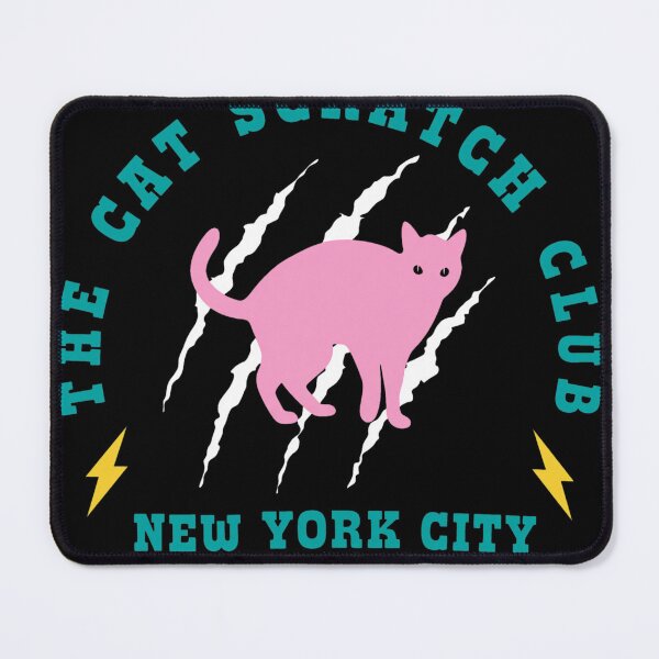 Item preview, The Cat Scratch Club NYC 1996 Retro Cat Design designed and sold by DwigHills.