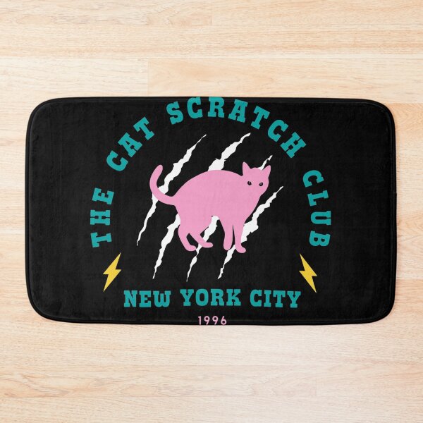 Item preview, The Cat Scratch Club NYC 1996 Retro Cat Design designed and sold by DwigHills.