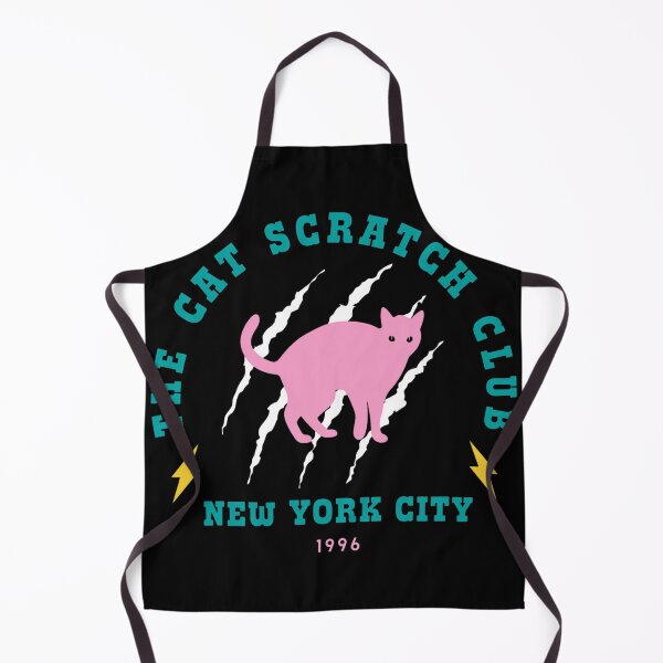 Item preview, The Cat Scratch Club NYC 1996 Retro Cat Design designed and sold by DwigHills.