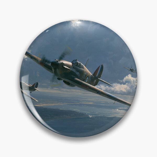 Item preview, Hurricanes Over The White Cliffs designed and sold by Skyframe Aviation.