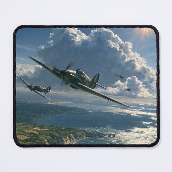 Item preview, Hurricanes Over The White Cliffs designed and sold by Skyframe Aviation.