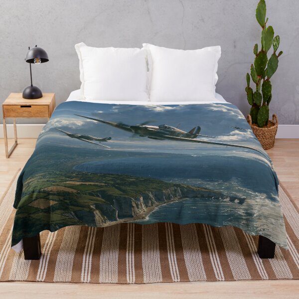 Item preview, Hurricanes Over The White Cliffs designed and sold by Skyframe Aviation.