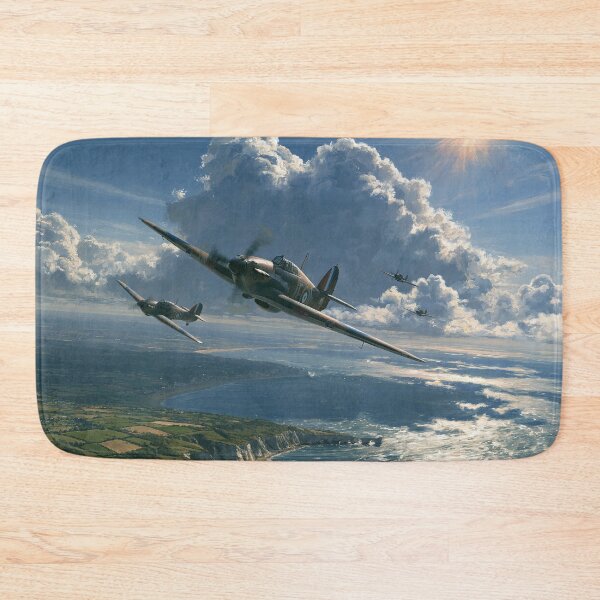 Item preview, Hurricanes Over The White Cliffs designed and sold by Skyframe Aviation.