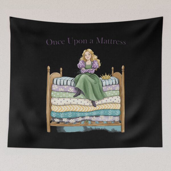 Item preview, Once Upon a Mattress Fairy Tale Princess Art designed and sold by DwigHills.