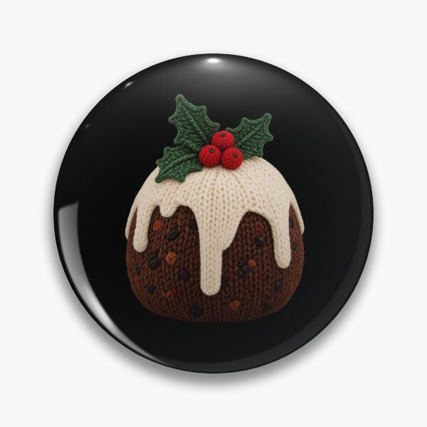 Item preview, Knitted Christmas Pud designed and sold by halibutgoatramb.