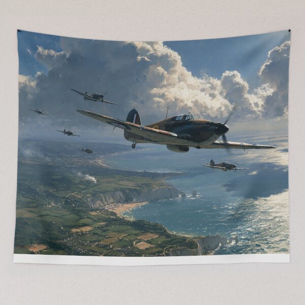 Item preview, Hurricanes Across The Channel designed and sold by Skyframe Aviation.