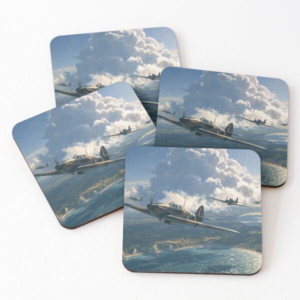 Item preview, Hurricanes Over The British Coast designed and sold by Skyframe Aviation.