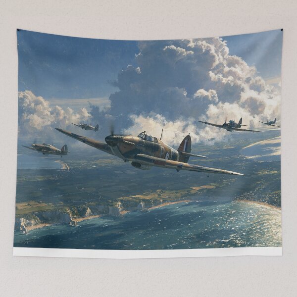 Item preview, Hurricanes Over The British Coast designed and sold by Skyframe Aviation.