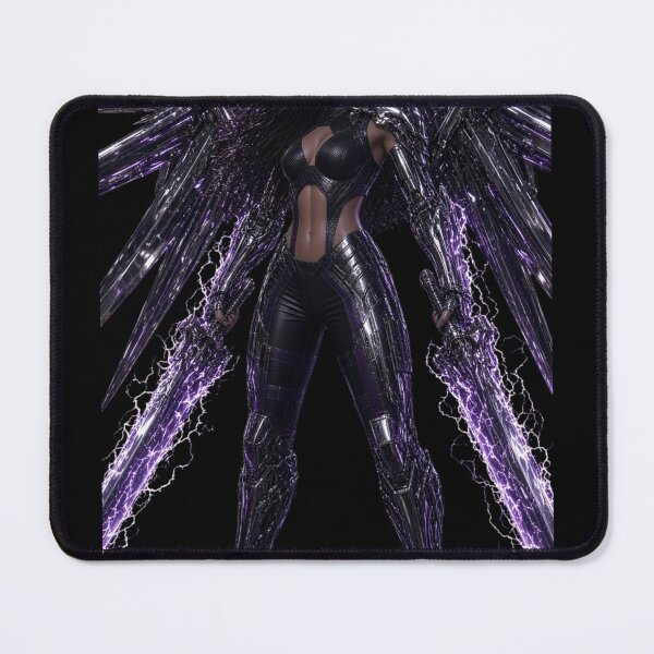 Item preview, Umbra Kineticist Evolution Dark Lightning Cyberpunk Warrior designed and sold by EvolutionMerch.