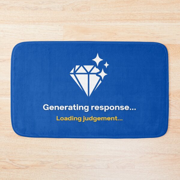 Item preview, Generating Response Loading Judgment - Funny AI Gift designed and sold by HypercareClub.
