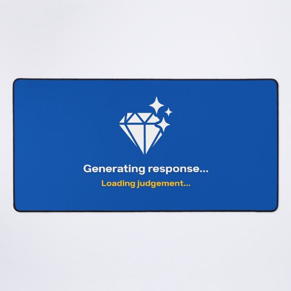 Item preview, Generating Response Loading Judgment - Funny AI Gift designed and sold by HypercareClub.