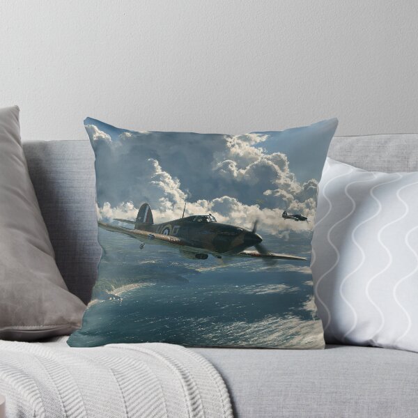 Item preview, Hurricanes Above The White Cliffs designed and sold by Skyframe Aviation.