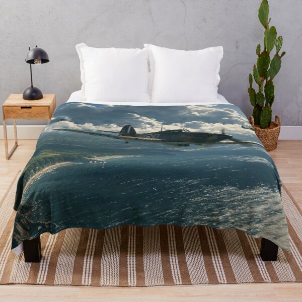 Item preview, Hurricanes Above The White Cliffs designed and sold by Skyframe Aviation.