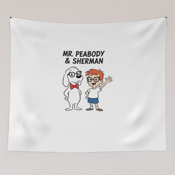 Item preview, Mr Peabody and Sherman #999 designed and sold by shawn-muse.