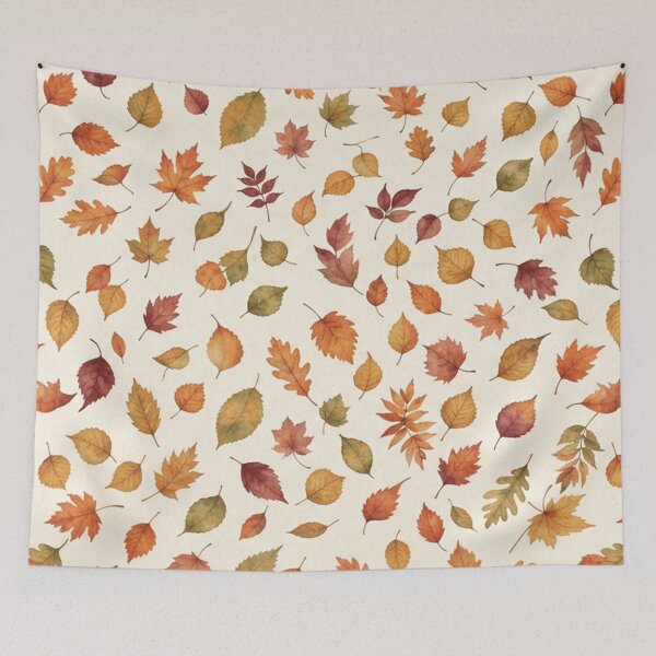 Item preview, Autumn Leaves and Acorns Pattern designed and sold by SassyArtistry.
