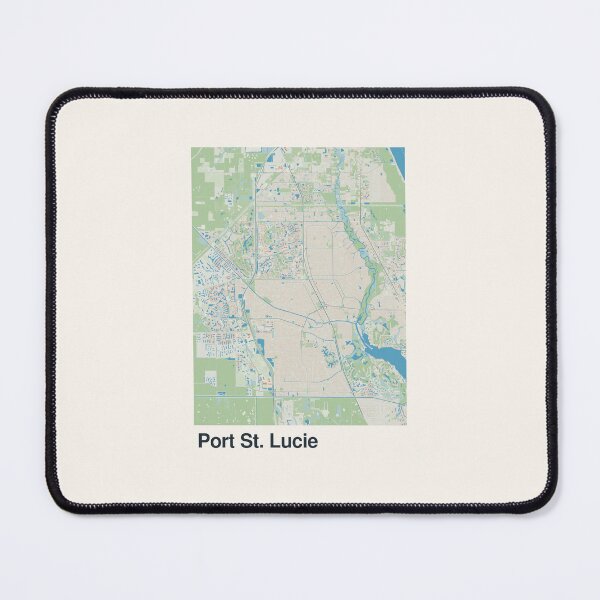 Item preview, Port St. Lucie Minimalistic Map Art designed and sold by MapsNerd.