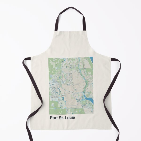 Item preview, Port St. Lucie Minimalistic Map Art designed and sold by MapsNerd.