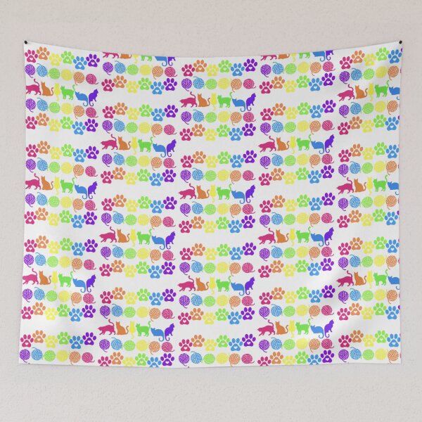 Item preview, Rainbow Kitty Cats designed and sold by Madrigalleryp.