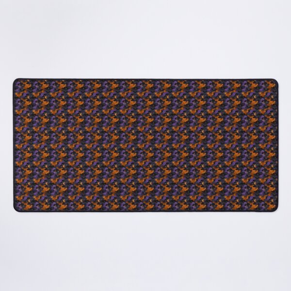 Item preview, spooky Halloween Nightfall Camo – Pumpkin‑Orange & Midnight‑Black Pattern designed and sold by The Digital Compass.