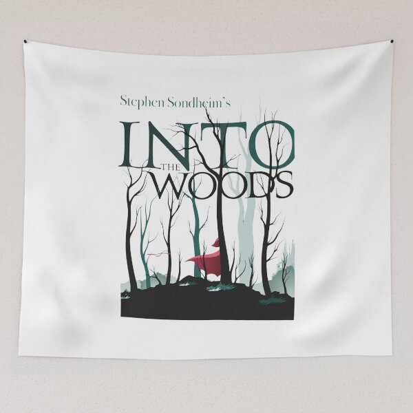 Item preview, Stephen Sondheim's Into the Woods Forest Art designed and sold by DwigHills.