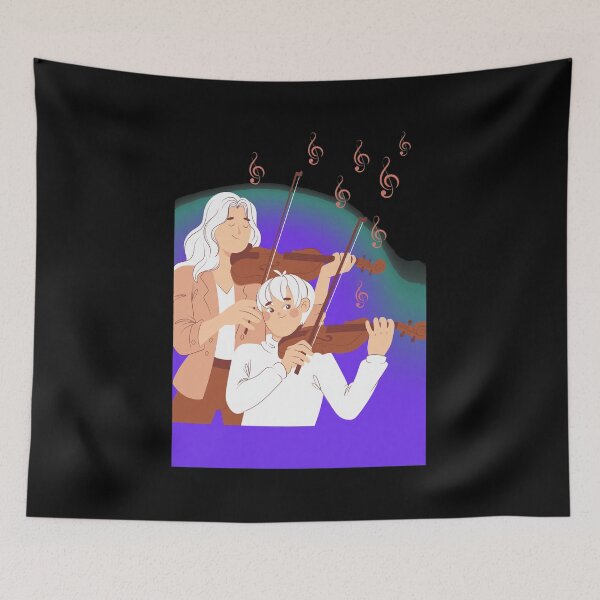 Item preview, Music Lesson Violin Serene Scene designed and sold by DwigHills.