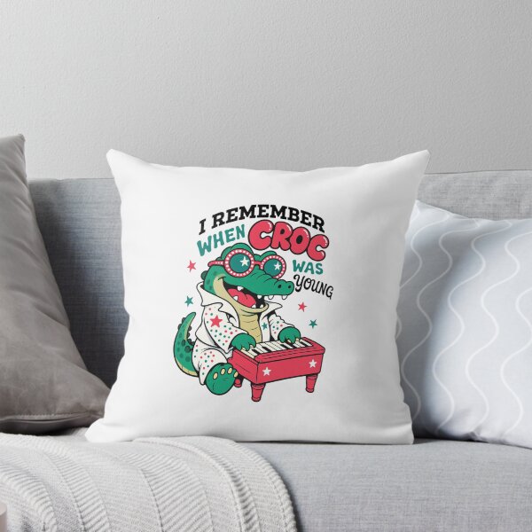 Item preview, I Remember When Croc Was Young Playing Keyboard designed and sold by DwigHills.