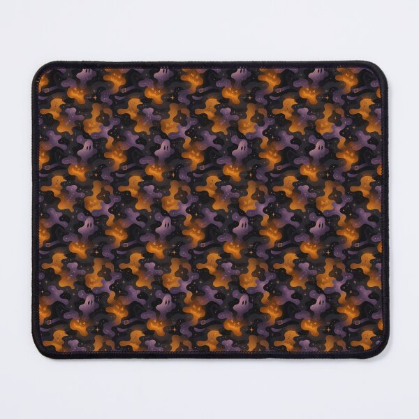 Item preview, Halloween Nightfall Camo – Seamless Witch‑Hat, Ghost & Pumpkin Pattern designed and sold by The Digital Compass.