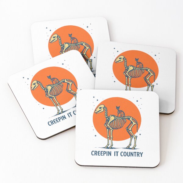 Item preview, Creepin It Country Skeleton Horse designed and sold by HBDStudio.