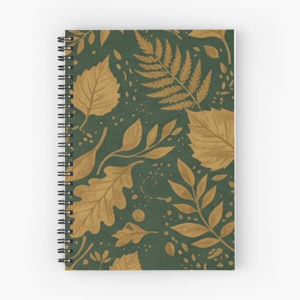 Item preview, Dark Green Autumn Foliage Pattern designed and sold by SassyArtistry.
