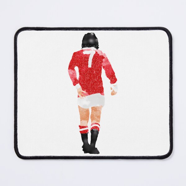 Item preview, George Best Watercolour Manchester United Football Northern Ireland Legend Number 7 Man United Red Devils Winger United Trinity Old Trafford designed and sold by THEJOHNJADS.