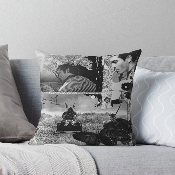 Item preview, Japanese Cinema Collage Poster - Harakiri/Seven Samurai/Branded to Kill/ Drunken Angel/Ugetsu (Kurosawa-Mizoguchi-Kobayashi) designed and sold by Georges de Ménilmontant.