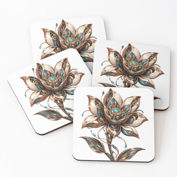 Item preview, Steampunk Mechanical Flower designed and sold by Otakunited.