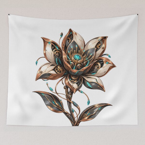 Item preview, Steampunk Mechanical Flower designed and sold by Otakunited.
